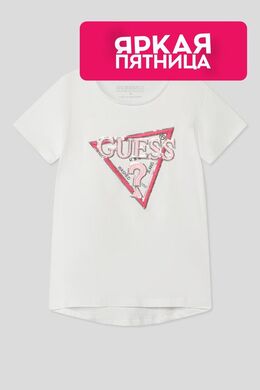 Guess: Хлопковая футболка 