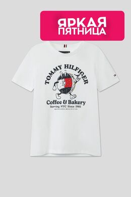 Tommy Hilfiger: Хлопковая футболка 