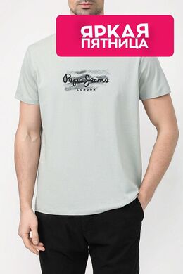 PEPE JEANS: Хлопковая футболка 