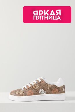 Guess: Коричневые кеды 