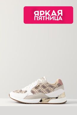 Guess: Бежевые кроссовки 