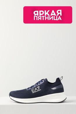 Ea7: Синие кроссовки 