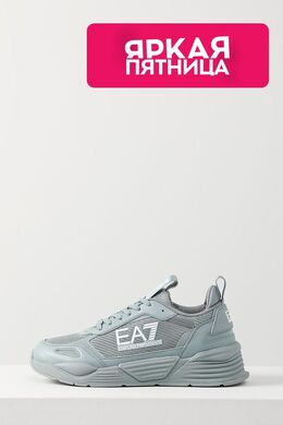 Ea7: Голубые кроссовки 