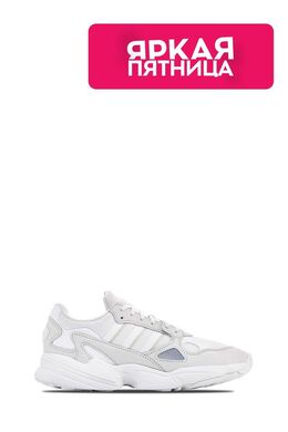 Adidas: Белые кроссовки  Falcon