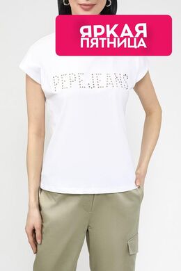PEPE JEANS: Хлопковая футболка 