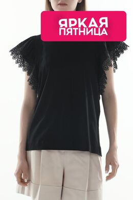 TWINSET: Хлопковая футболка 
