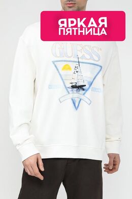 Guess: Хлопковый свитшот 