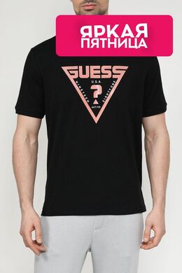 Guess: Хлопковая футболка 