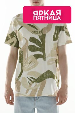 Guess: Хлопковая футболка 