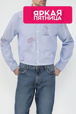 Guess: Хлопковая рубашка 
