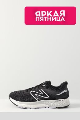 NEW BALANCE: Чёрные кроссовки  Fresh Foam