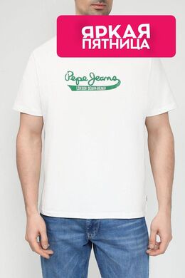 PEPE JEANS: Хлопковая футболка 
