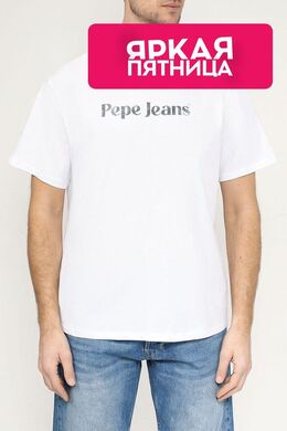 PEPE JEANS: Хлопковая футболка 