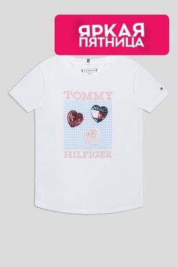 Tommy Hilfiger: Хлопковая футболка 