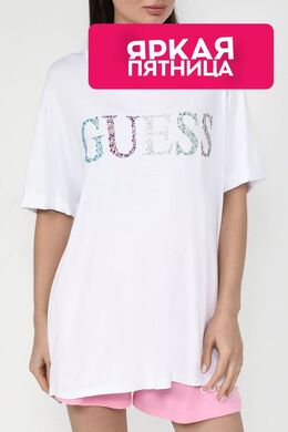Guess: Футболка из вискозы 