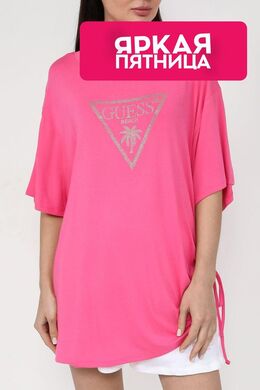 Guess: Футболка из вискозы 