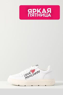 Love Moschino: Белые кеды 