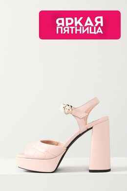Love Moschino: Розовые босоножки 