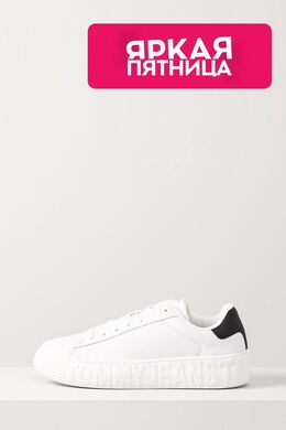 Tommy Hilfiger: Белые кеды 