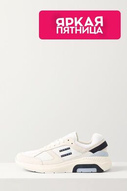 Tommy Hilfiger: Бежевые кроссовки 