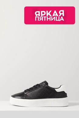 Calvin Klein: Чёрные кеды 