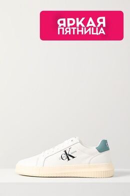 Calvin Klein: Белые кеды 