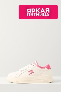 Tommy Hilfiger: Белые кеды  City