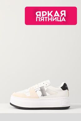 Calvin Klein: Белые кеды 