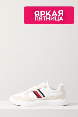 Tommy Hilfiger: Белые кеды 
