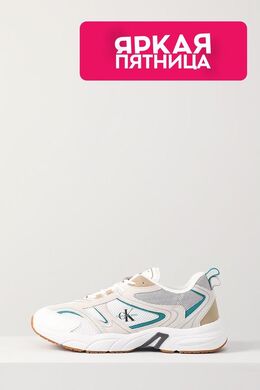 Calvin Klein: Белые кроссовки 