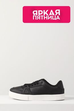 Tommy Hilfiger: Чёрные кеды 