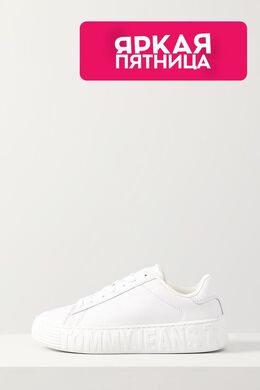 Tommy Hilfiger: Белые кеды 