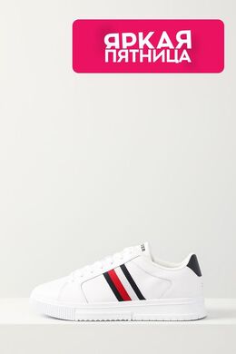 Tommy Hilfiger: Белые кеды 