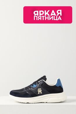 Tommy Hilfiger: Синие кроссовки 