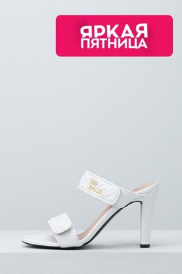 Love Moschino: Белые босоножки 