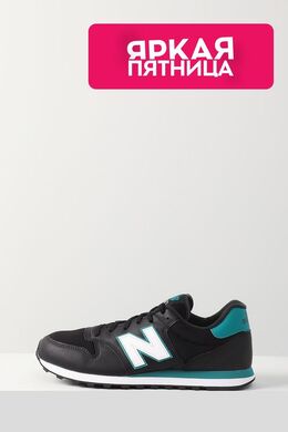 NEW BALANCE: Чёрные кроссовки  500