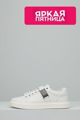 Calvin Klein: Белые кеды 