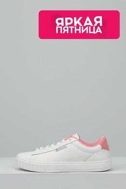 Tommy Hilfiger: Белые кеды 
