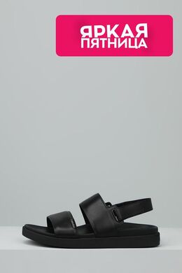Calvin Klein: Чёрные сандалии 