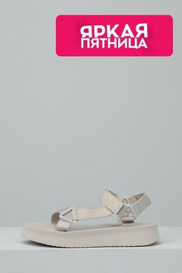 Calvin Klein: Белые сандалии 