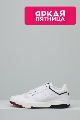 Tommy Hilfiger: Белые кроссовки 