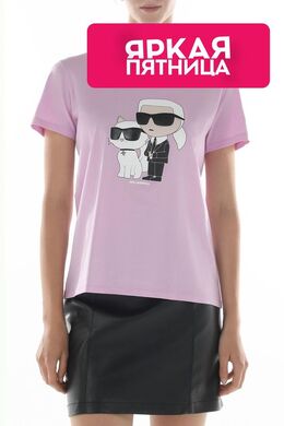 Karl Lagerfeld: Хлопковая футболка 