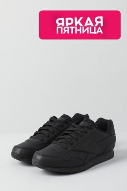 REEBOK: Чёрные кроссовки  Royal Classic Jogger