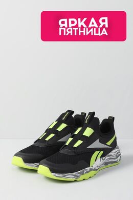 REEBOK: Чёрные кроссовки 
