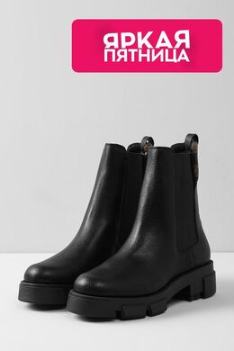 Guess: Чёрные ботинки 