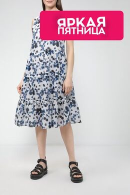 EMPORIO ARMANI: Хлопковое платье 