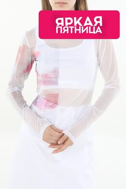 Calvin Klein Jeans: Белый свитшот 