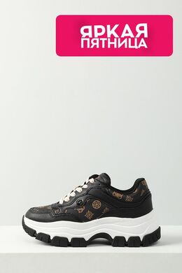 Guess: Чёрные кроссовки 
