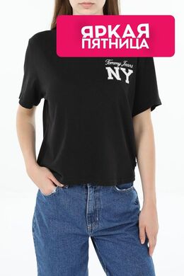 Tommy Jeans: Хлопковая футболка 