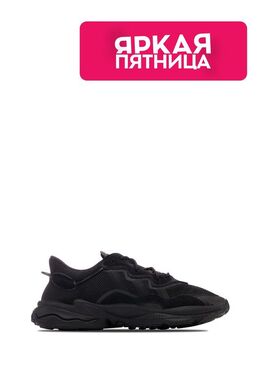 Adidas: Чёрные кроссовки  Ozweego
